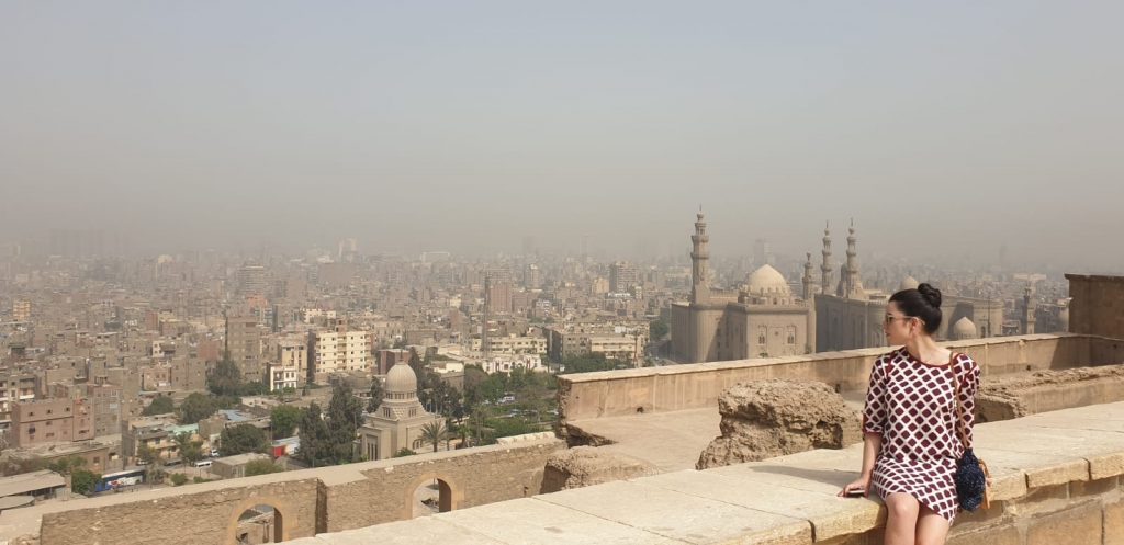 Vistas del Cairo desde la ciudadela de Saladino