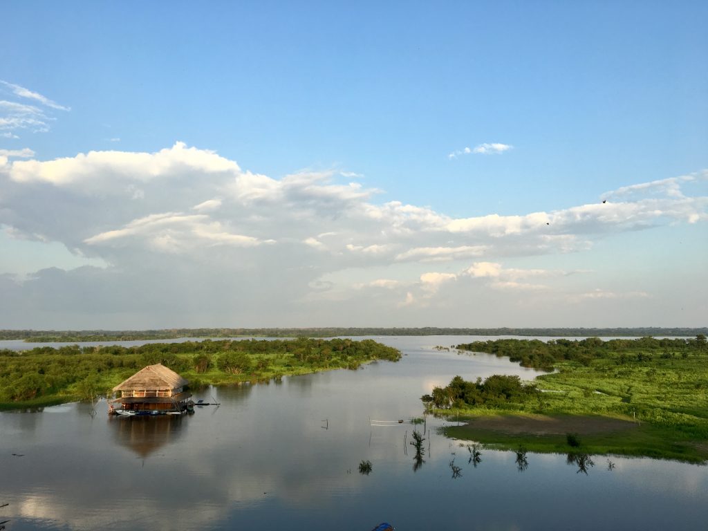 Vistas del Amazonas desde Iquitos