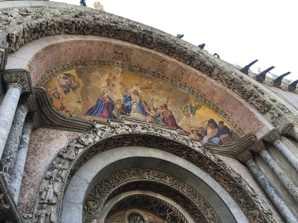 Mosaicos en la basílica de San Marcos